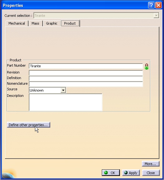 Properties de un Part