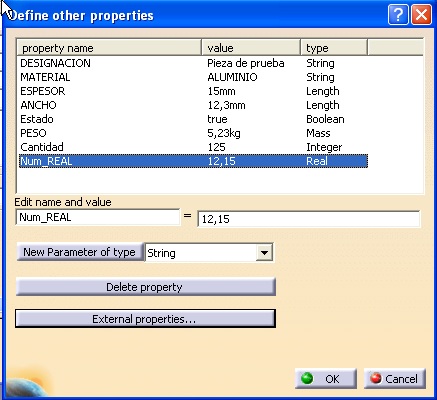 Propiedades desde un fichero de texto.