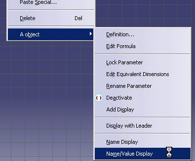 opcion Name/Value Display