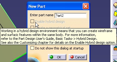 No usar Hybrid Design