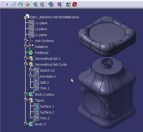 activado transformaciones sobre arbol