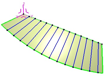 Imagen: superficie alabeada
