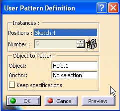 Ventana User Pattern