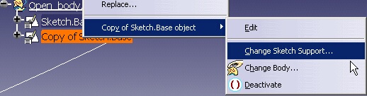 cambiar el soporte de referencia