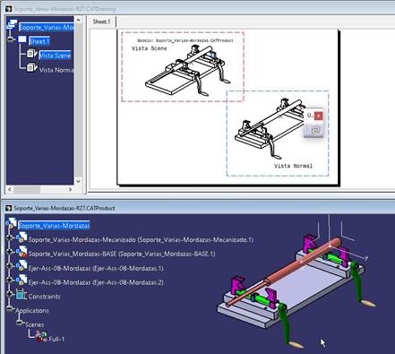 img: Plano con dos vistas NO bloqueadas
