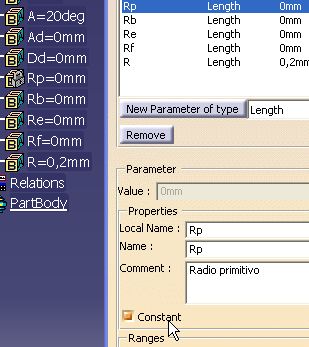 parametro protegido contra el cambio manual